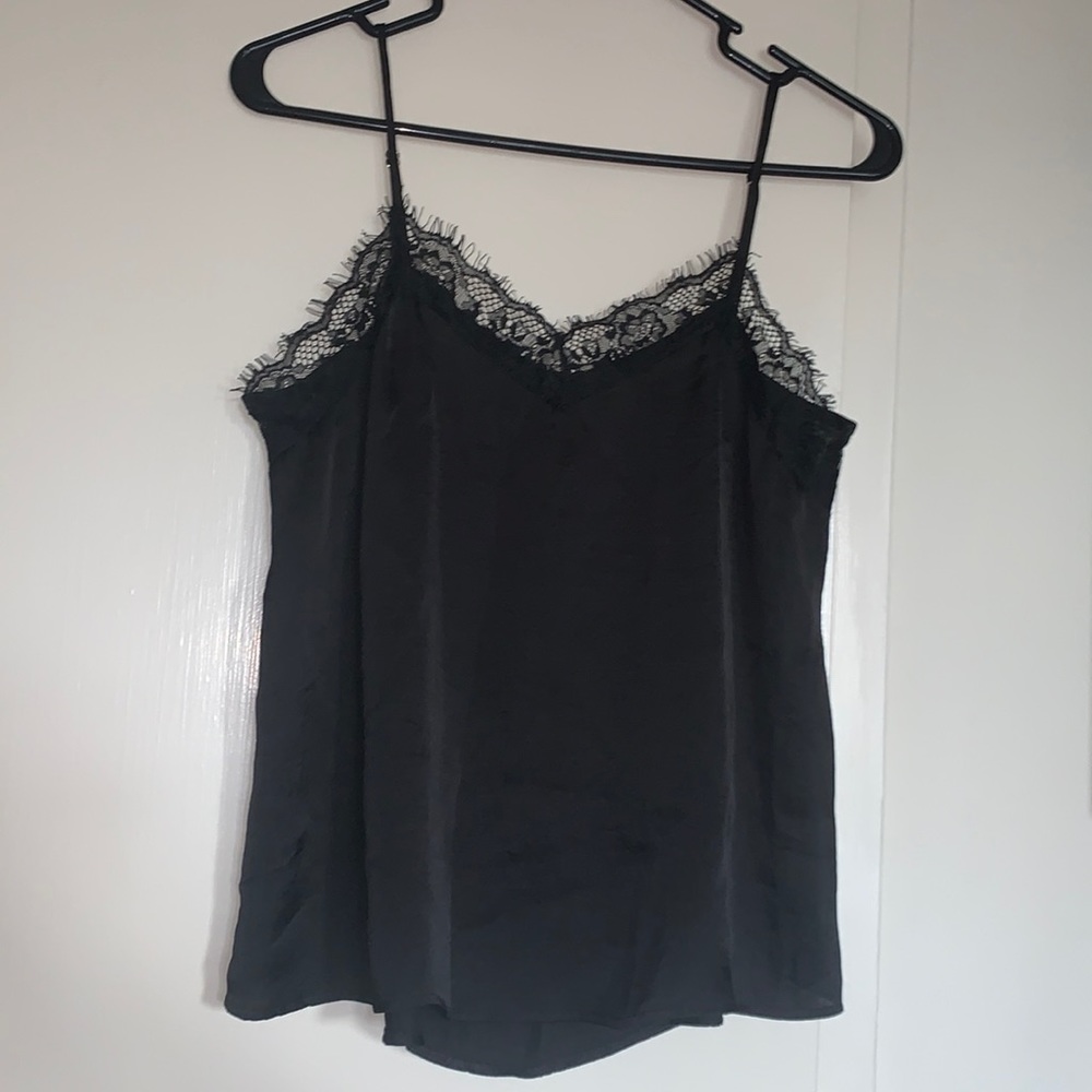Satin Lace Top